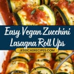 Vegan Lasagna Roll Ups Recipe