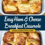 Ham and Cheese Breakfast Casserole Recipe
