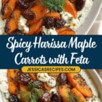 Harissa Maple Carrots with Whipped Feta Recipe
