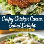 Crispy Chicken Caesar Salad Recipe