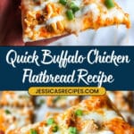 Buffalo Chicken Flatbread Recipe