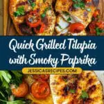 Grilled Tilapia with Smoky Paprika Rub Recipe