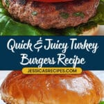 Incredibly Juicy Turkey Burgers Recipe