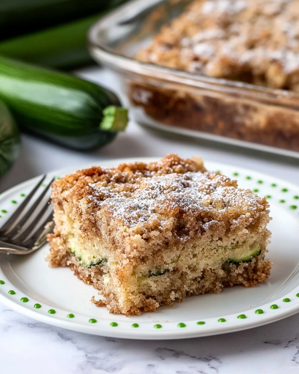 Zucchini Coffee Cake Recipe - Recipe Image