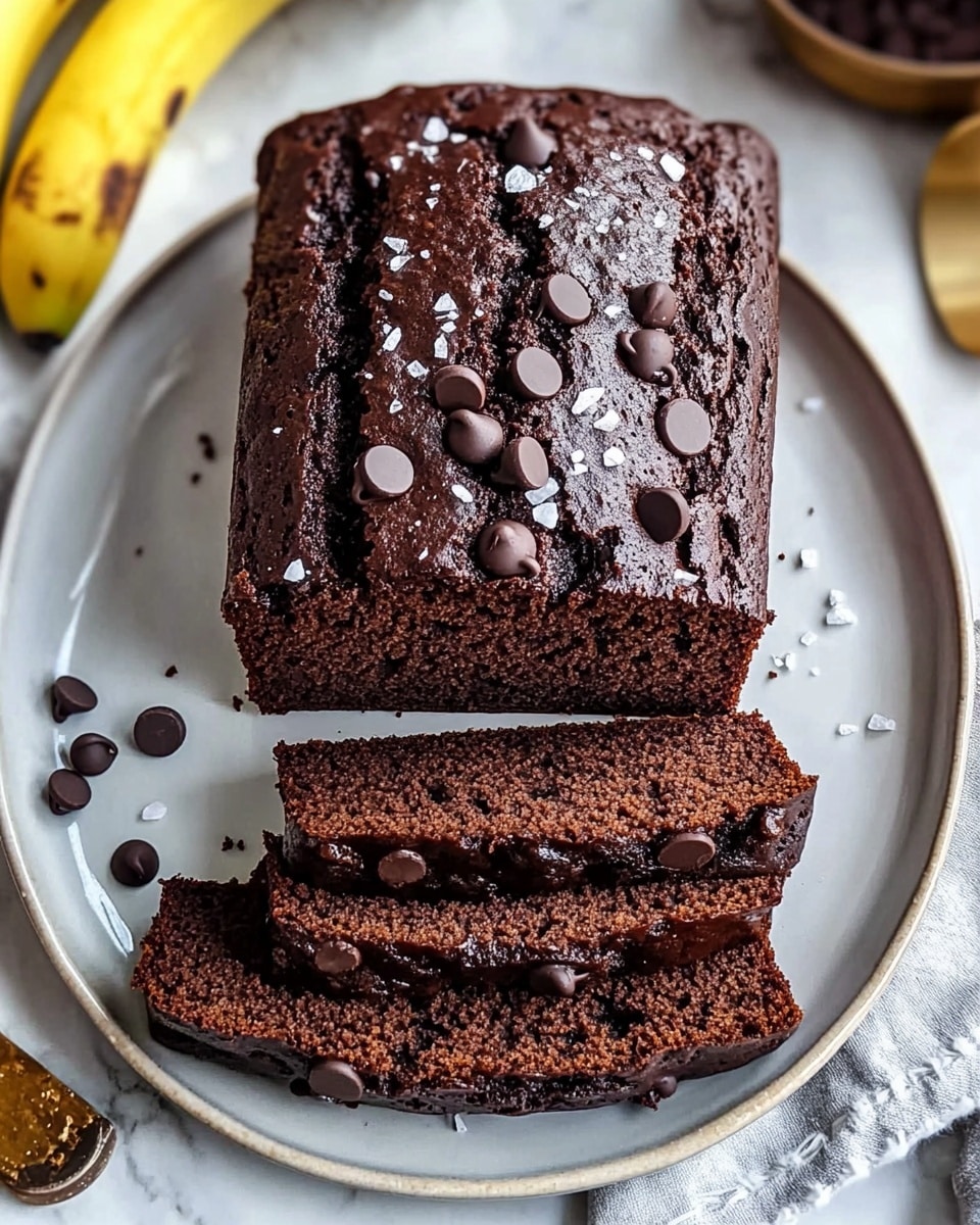 Chocolate Espresso Banana Bread Recipe - Recipe Image
