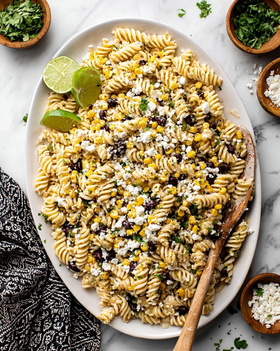 The dish shows a close-up of many small shell-shaped pasta pieces covered in creamy white sauce. Mixed in with the pasta are bright green peas and small pieces of crispy brown bacon scattered on top, adding texture and color contrast. Shredded light-colored cheese is sprinkled throughout, melting slightly into the sauce. The overall look has a soft, creamy texture with pops of green and brown, all on a white marbled surface. photo taken with an iphone --ar 4:5 --v 7