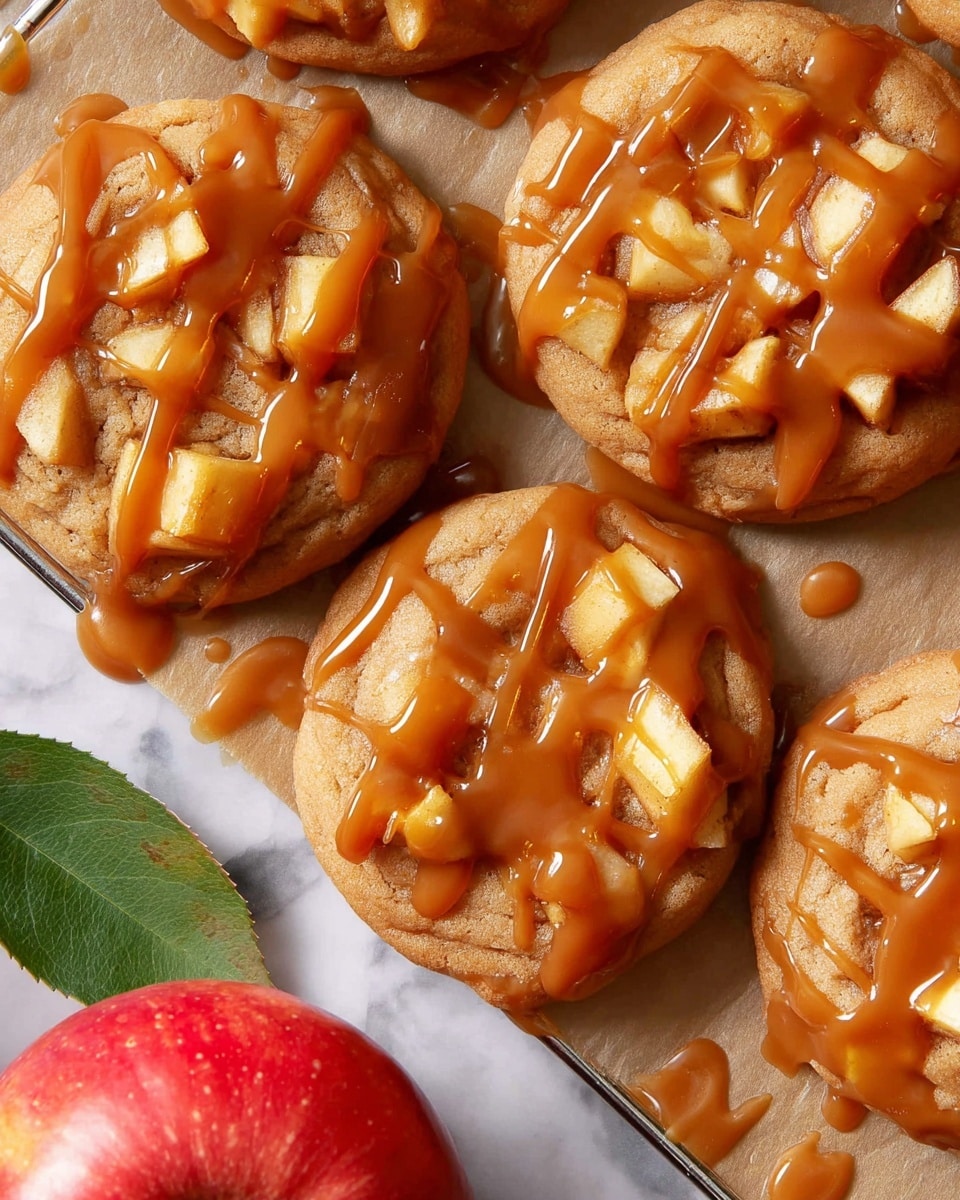 Caramel Apple Cookies Recipe - Recipe Image
