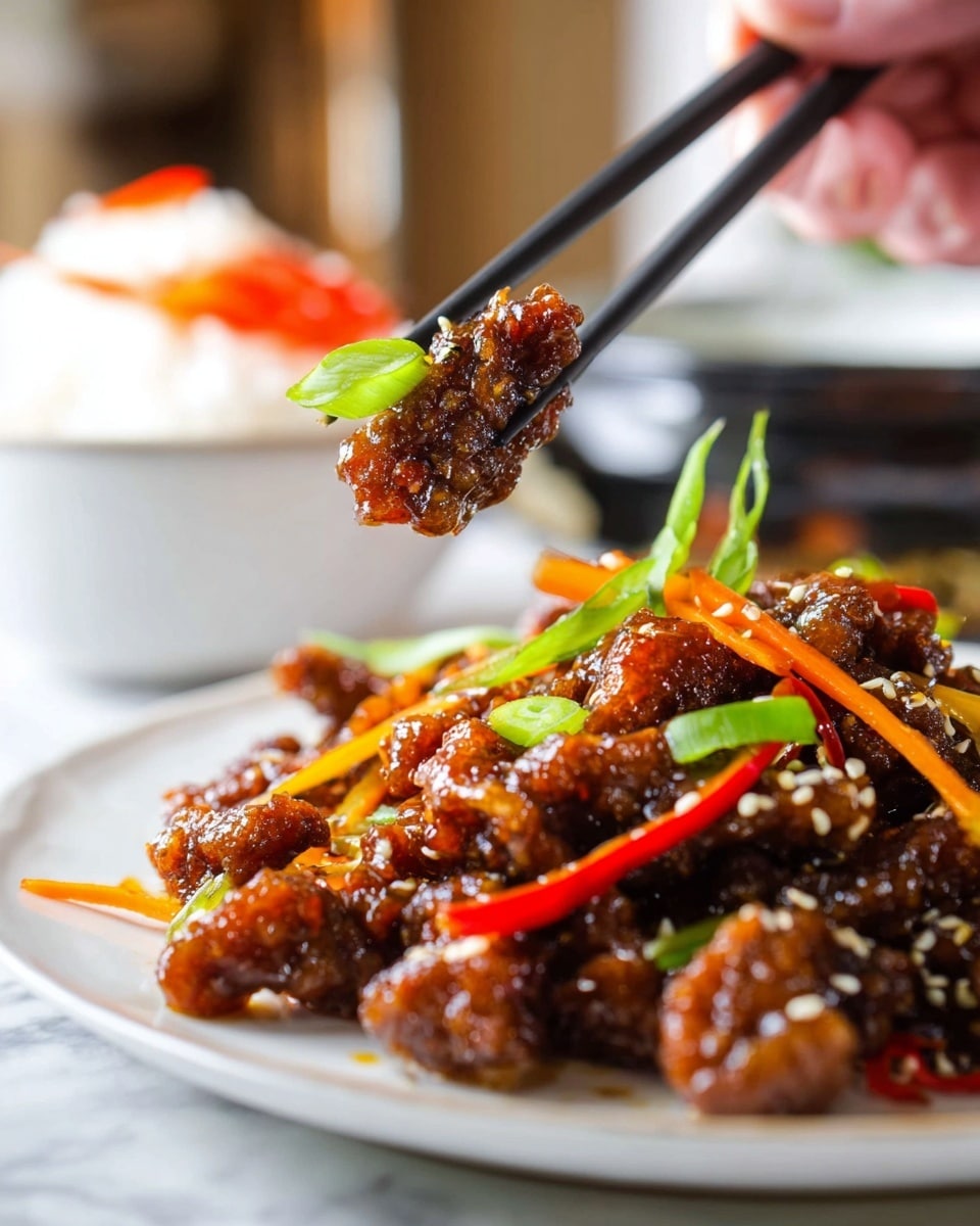 Crispy Chilli Beef (Chinese Takeaway At Home) Recipe - Recipe Image