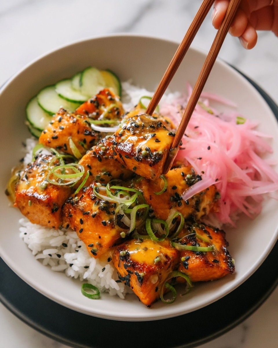 Bang Bang Salmon Bites Recipe - Recipe Image
