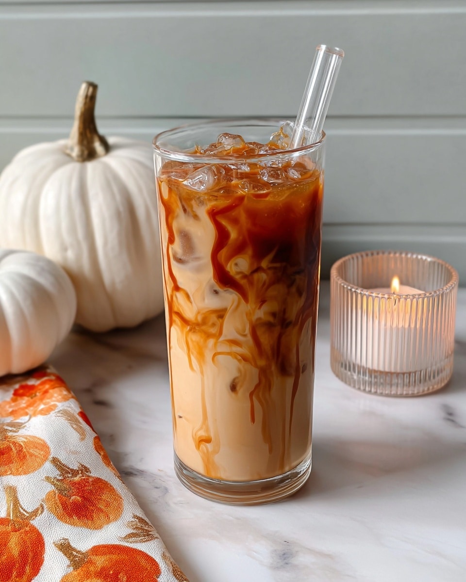 Salted Caramel Iced Coffee (Starbucks Copycat) Recipe - Recipe Image