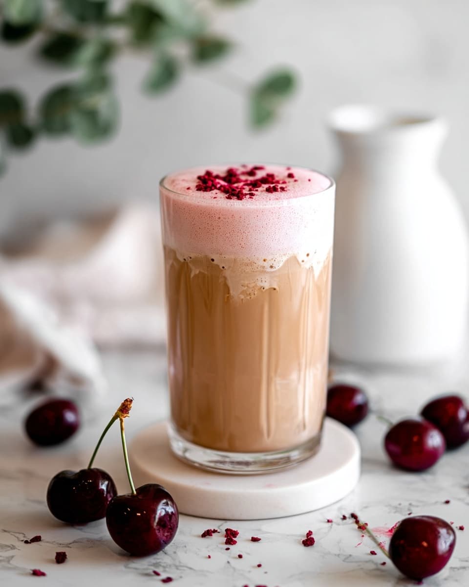 Iced Cherry Chai (Starbucks Copycat) Recipe - Recipe Image