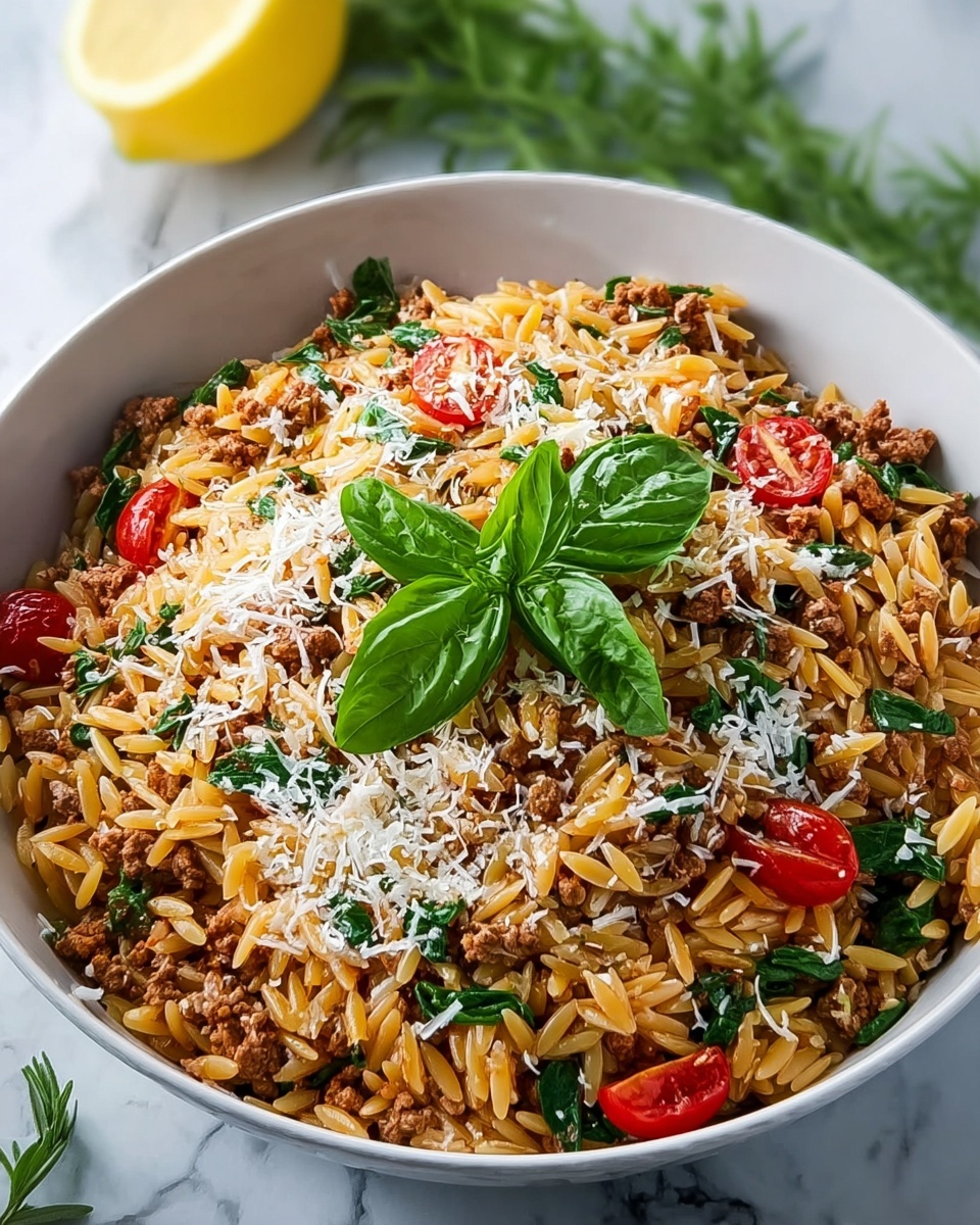 Ground Turkey Orzo: A Delicious and Healthy Recipe - Recipe Image