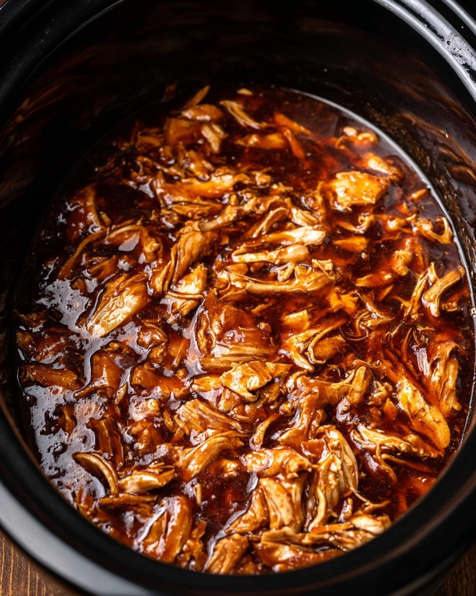 Honey Garlic Slow Cooker Chicken Thighs Recipe - Recipe Image