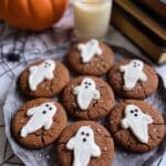 Spooky Ghost Brown Butter Pumpkin Cookies Recipe