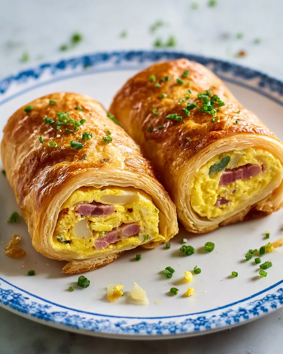 Sausage Egg Breakfast Roll-Ups Recipe - Recipe Image