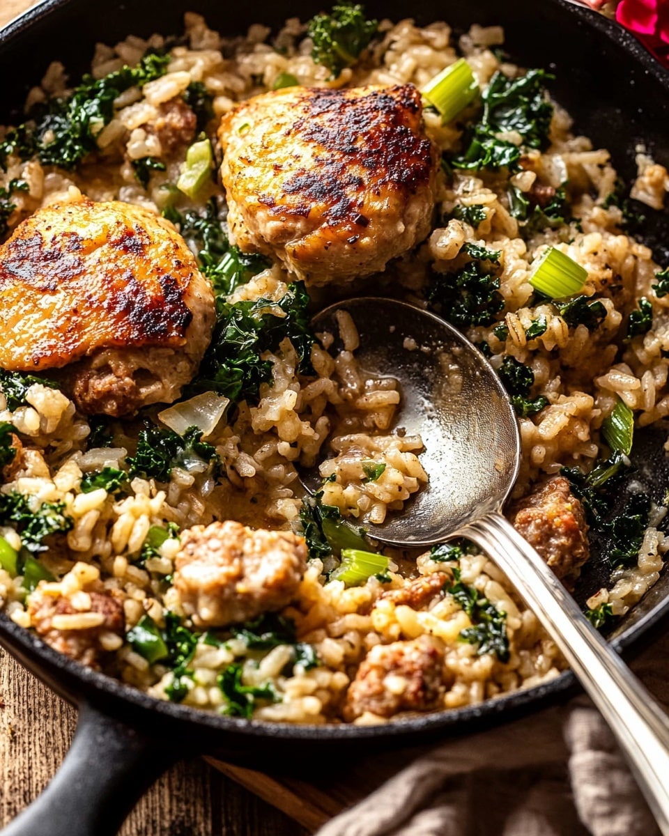 The image shows a close-up of a cooked dish with several pieces of light golden brown chicken placed in a dark pan filled with a glossy brown sauce. The sauce contains sliced light brown mushrooms and small pieces of onion, giving a textured look. The chicken pieces are sprinkled with green fresh parsley and herbs, adding a touch of bright color. A gold spoon is lifting one piece of chicken slightly above the sauce, showing its juicy texture and light seasoning. The background is a white marbled surface. photo taken with an iphone --ar 4:5 --v 6.1