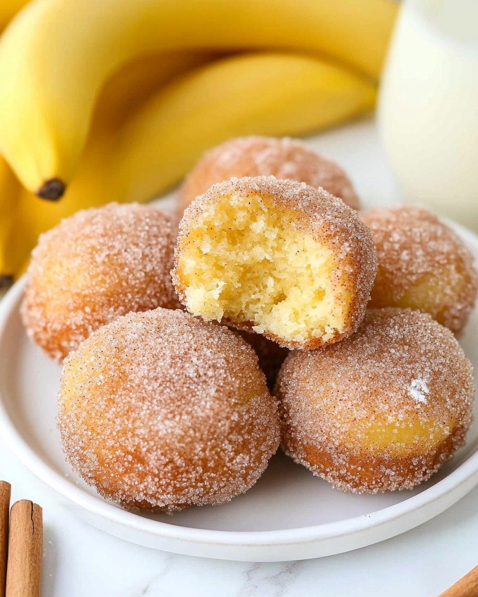 Banana Donut Holes Recipe - Recipe Image