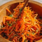 Cucumber Carrot Salad with Gochugaru and Sesame Seeds Recipe