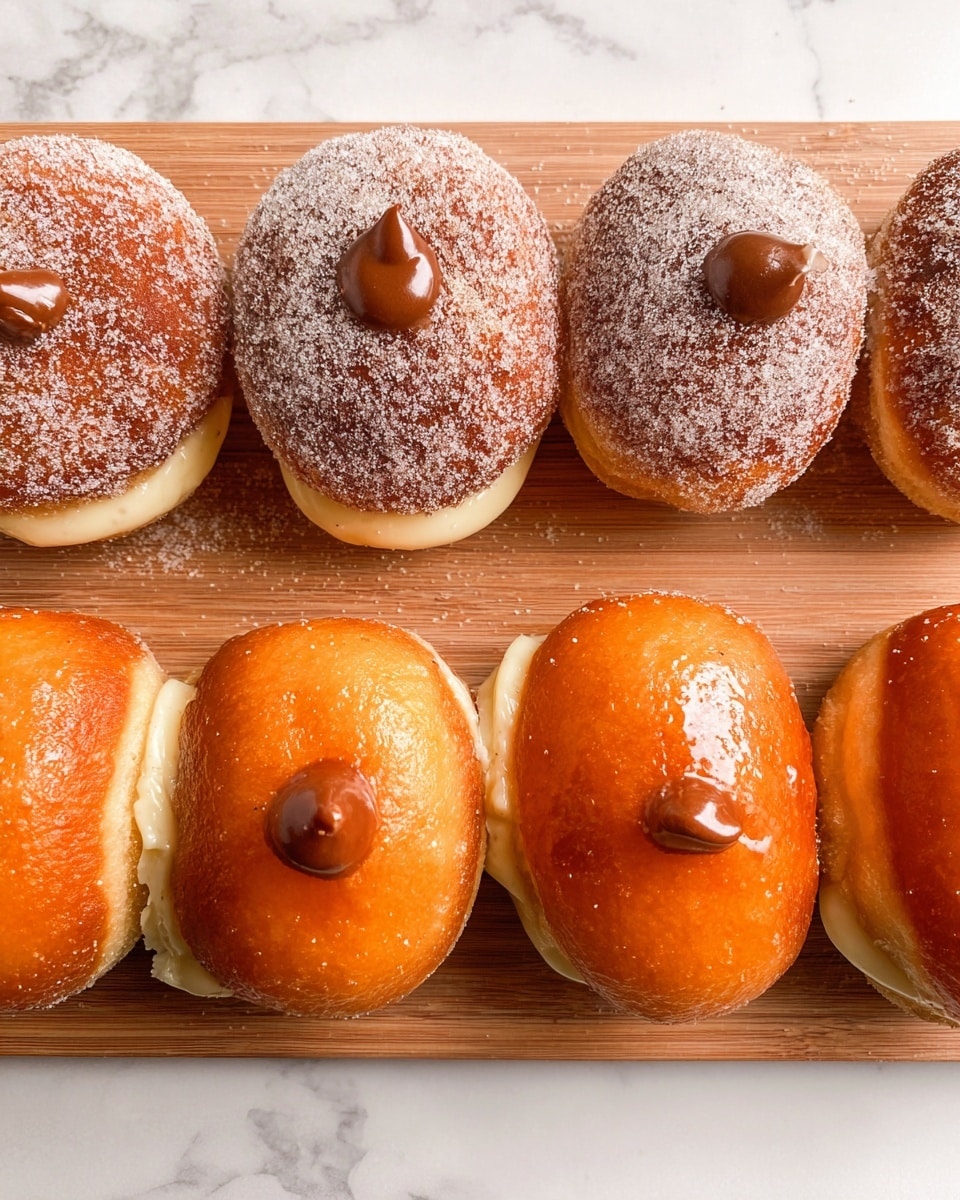 Easy Creme Brulee Donuts Recipe - Recipe Image