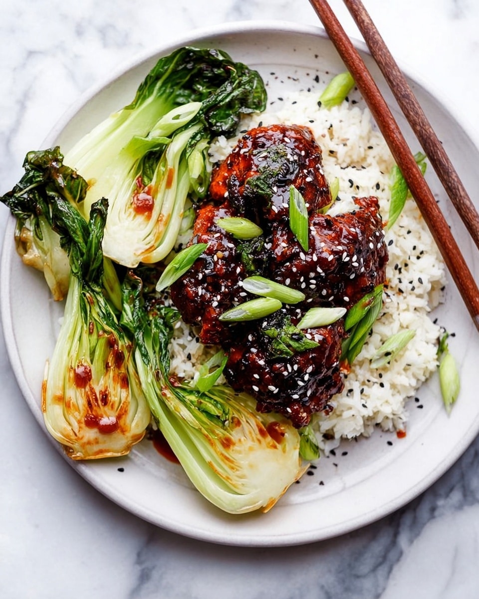Air Fryer Asian-Glazed Boneless Chicken Thighs Recipe