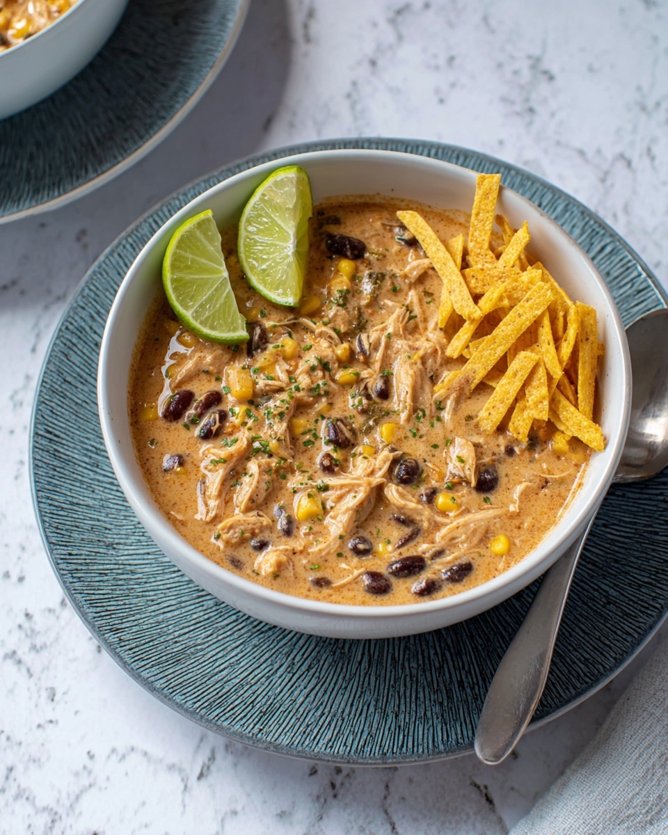 White Chicken Chili with Cream Cheese Recipe