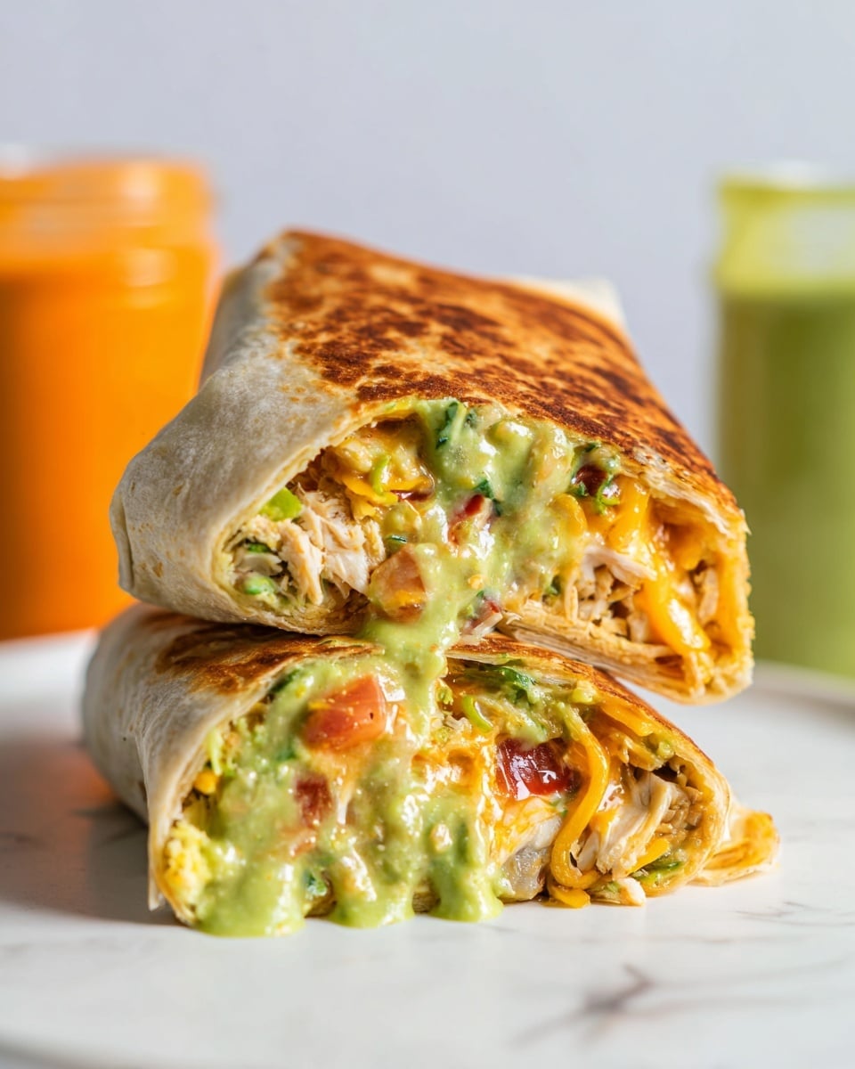 Chipotle Ranch Grilled Chicken Burritos Recipe - Recipe Image
