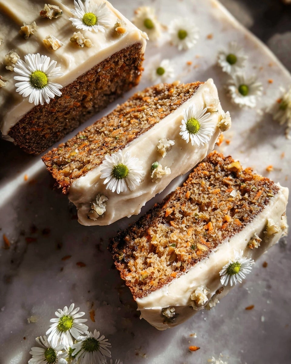 Banana Bread Carrot Cake with Vanilla Cream Cheese Frosting Recipe - Recipe Image