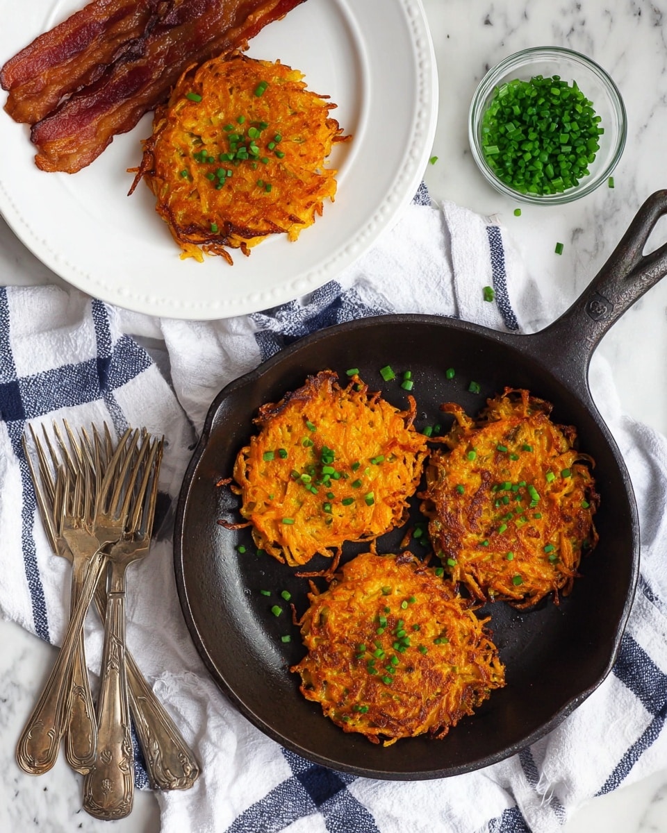 Sweet Potato Hash Browns Recipe - Recipe Image