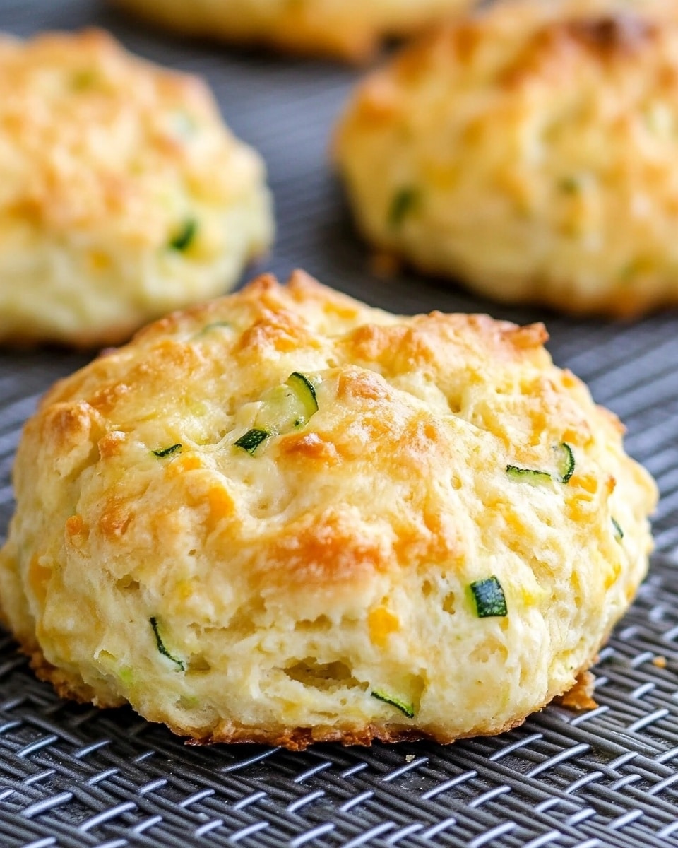 Zucchini Biscuits with Cheddar and Scallions Recipe - Recipe Image
