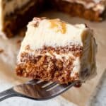 Salted Caramel Banana Cake (Gluten Free) Recipe