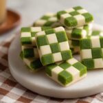 Matcha Checkerboard Cookies Recipe