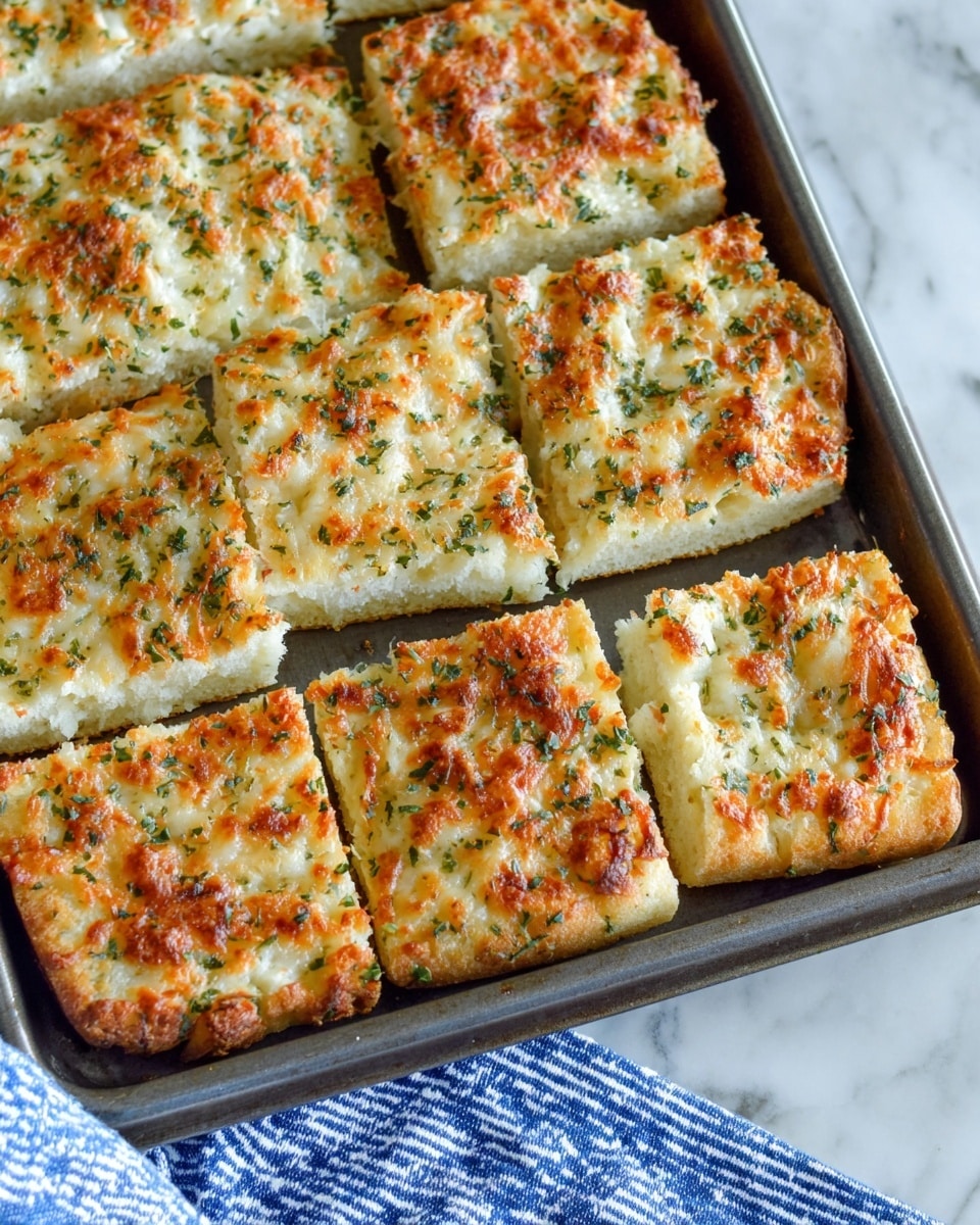 Garlic Parmesan Focaccia Bread Recipe