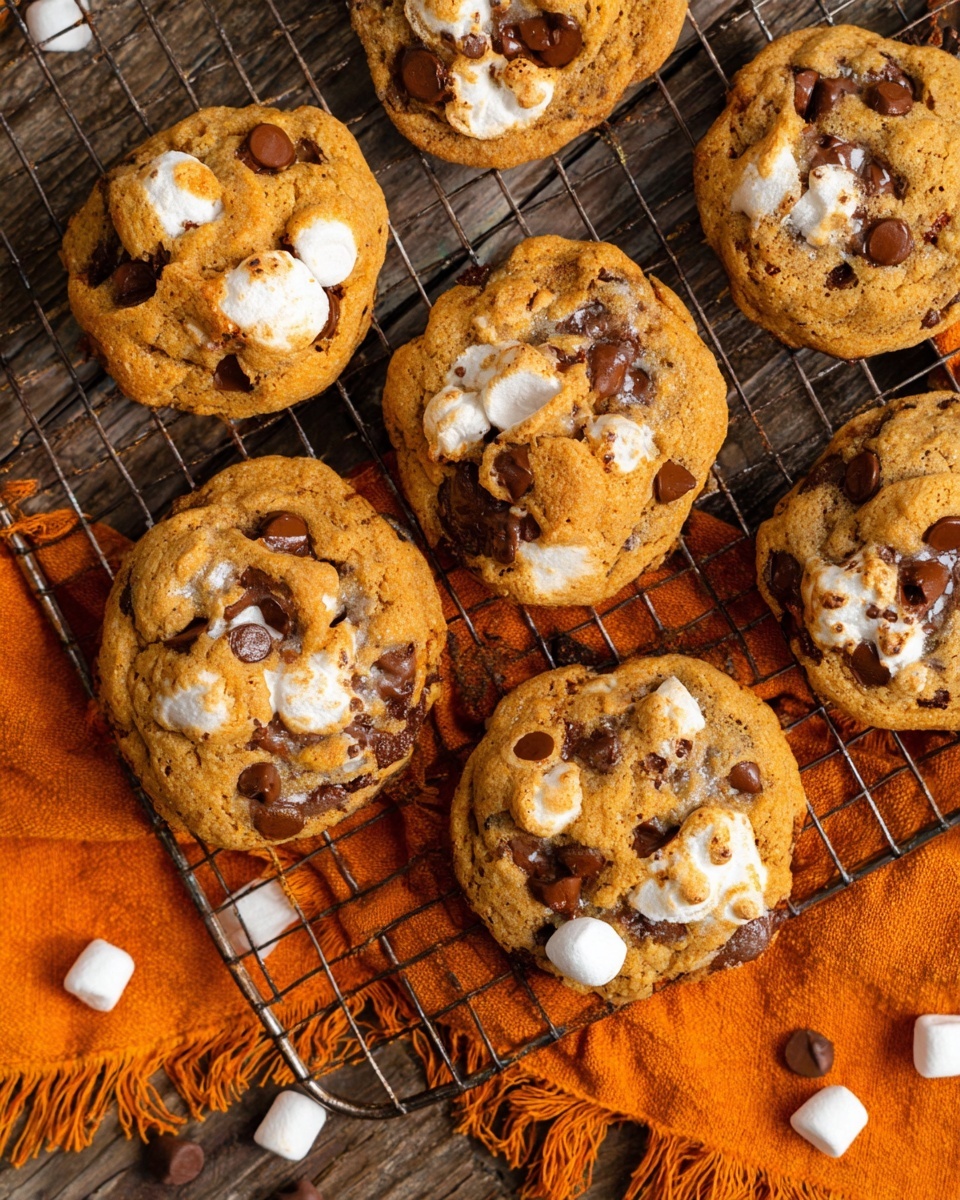 Pumpkin S'mores Cookies Recipe