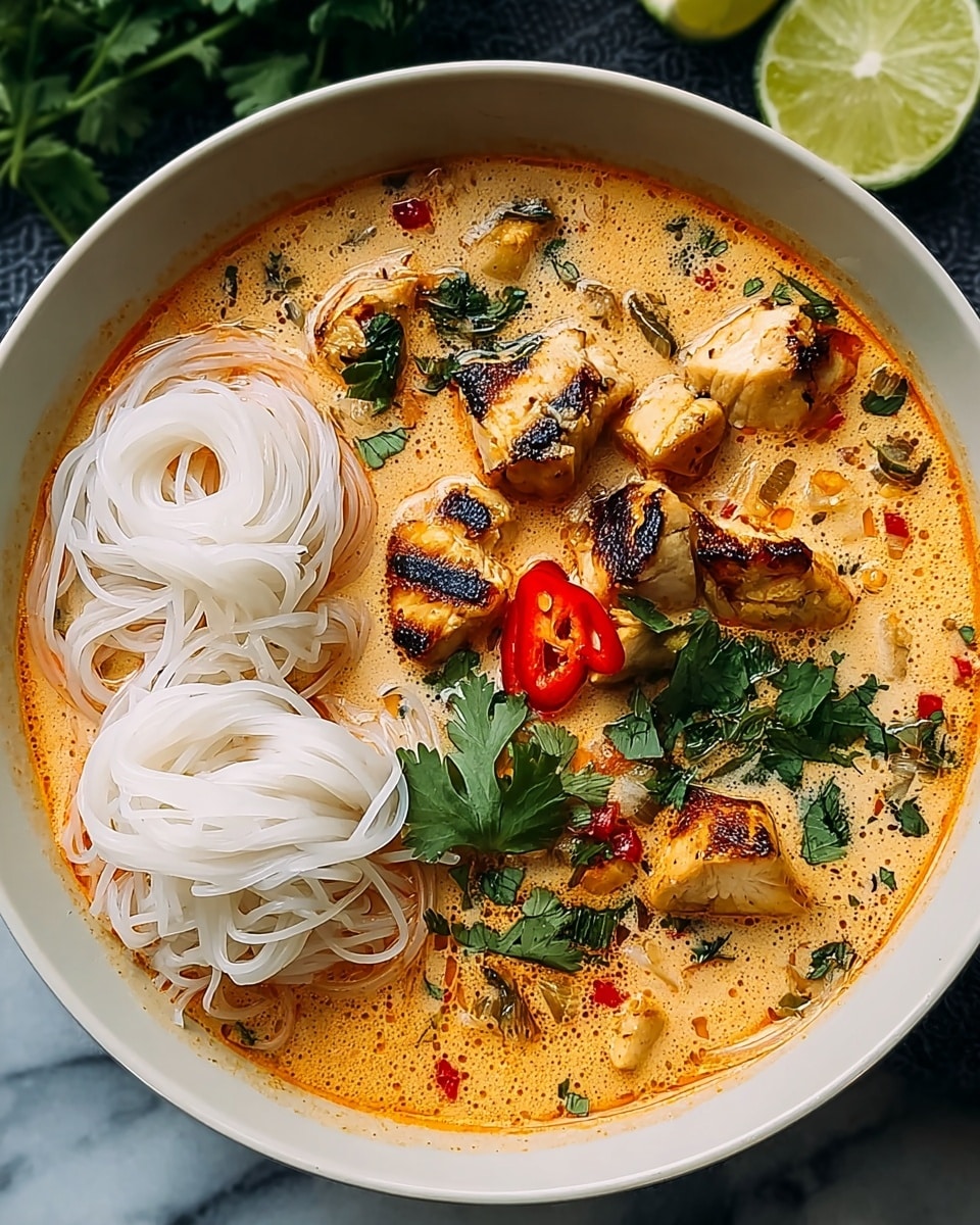 Easy Thai Chicken Soup Recipe - Recipe Image