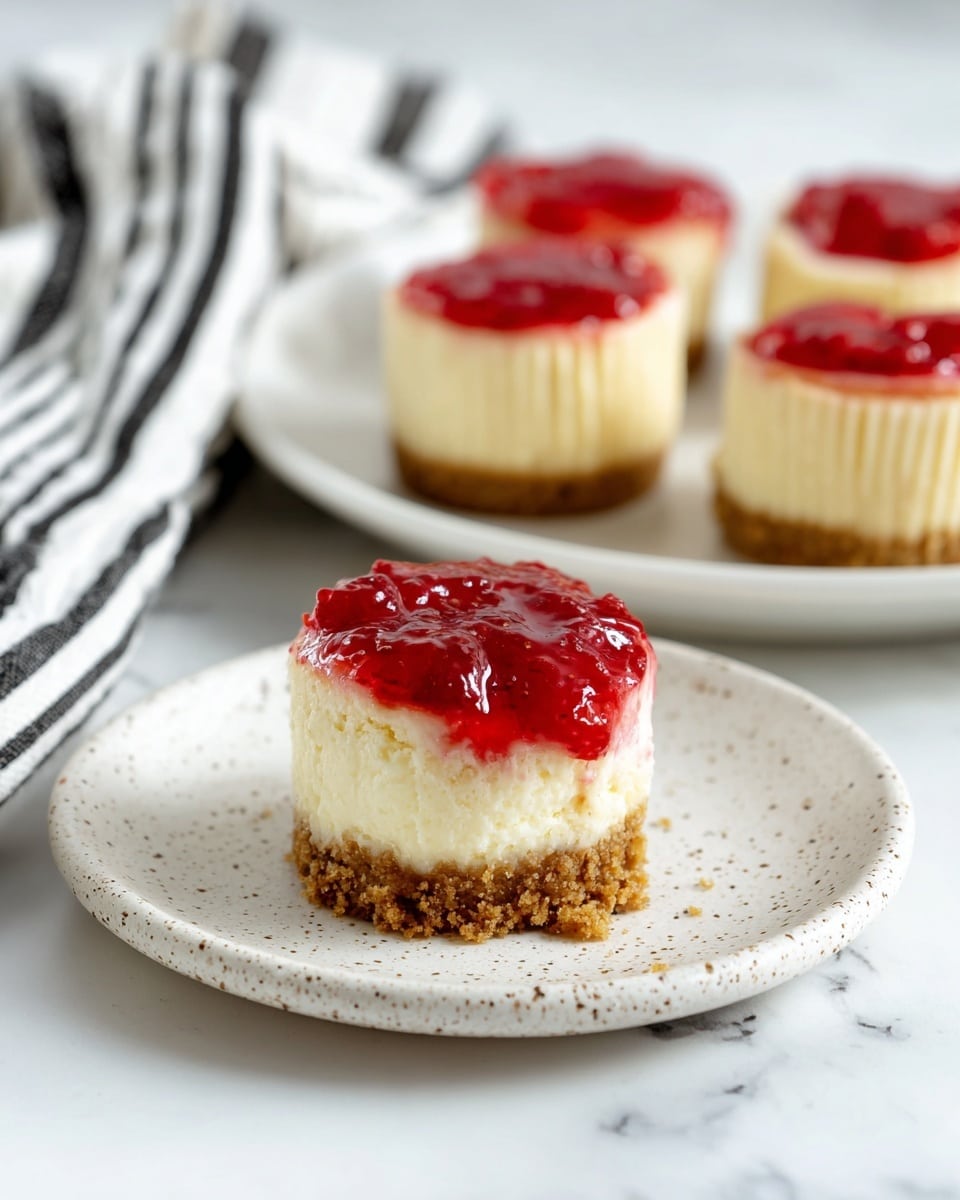 Mini New York Cheesecakes Recipe