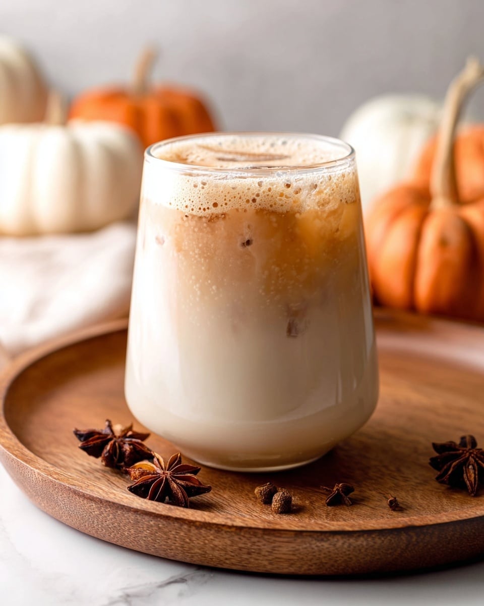 Iced Pumpkin Cream Chai Tea Latte (Starbucks Copycat) Recipe