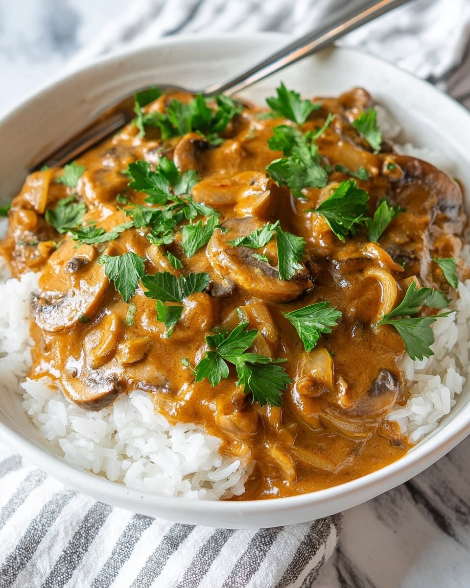 Vegan Mushroom Stroganoff Recipe