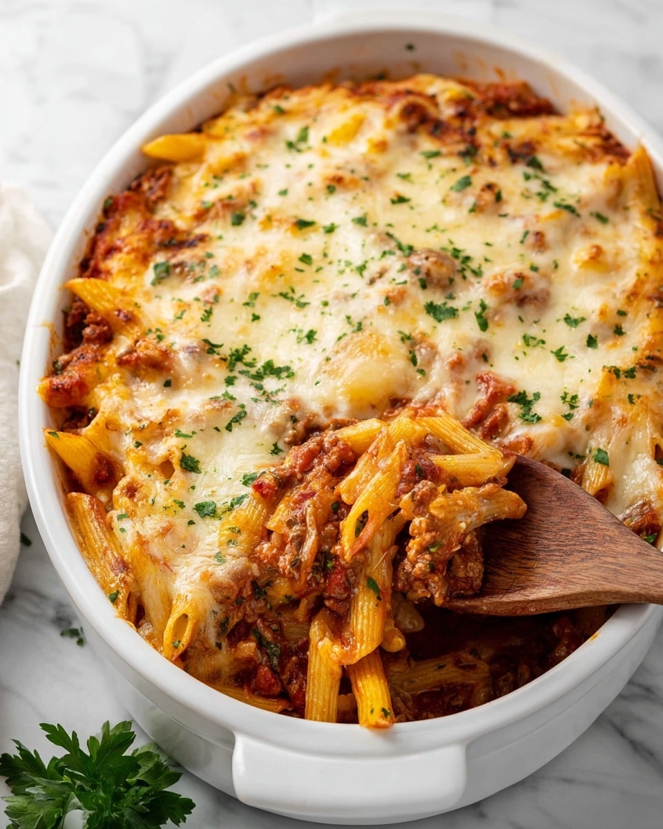 Slow Cooker Baked Ziti Recipe