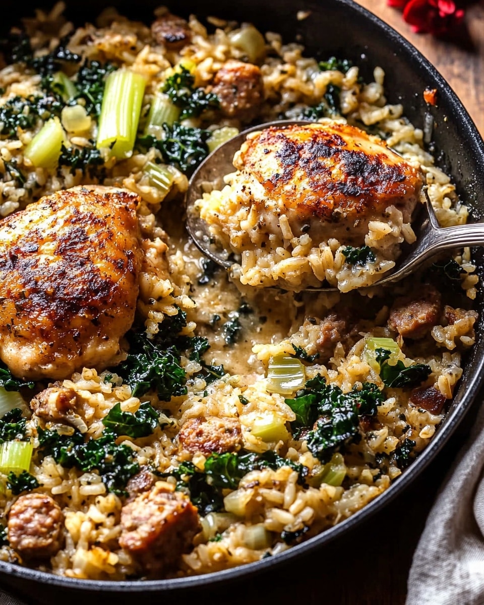 Skillet Chicken Thighs with Mushroom Gravy Recipe