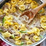 Philly Cheesesteak Tortellini Recipe