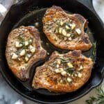 Garlic Rosemary Pork Chops Recipe