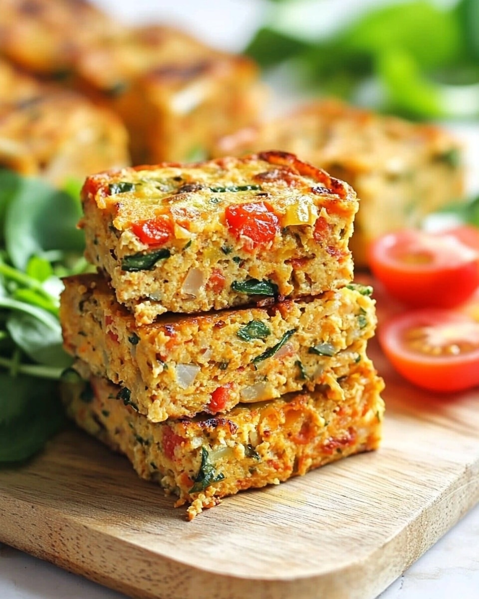 Zucchini and Bacon Savory Slice Recipe