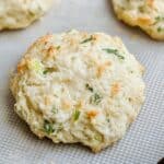 Zucchini Biscuits with Cheddar and Scallions Recipe