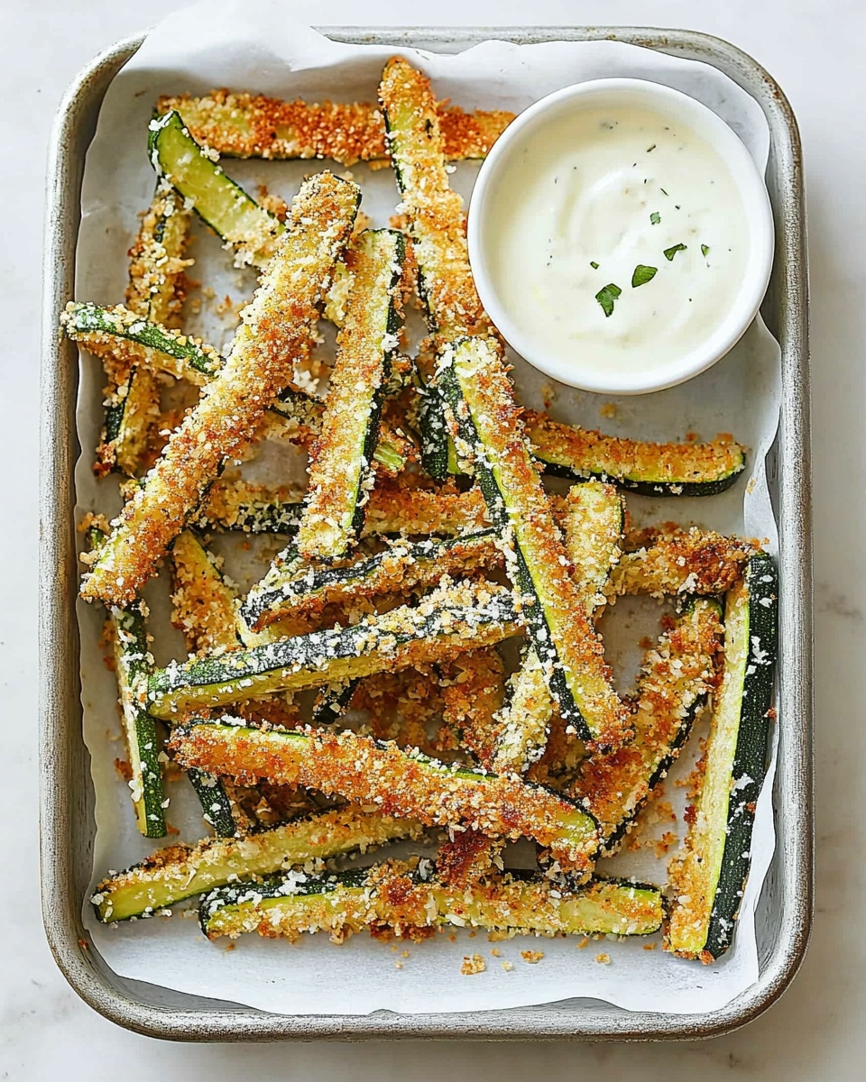 Parmesan Zucchini Fries Recipe