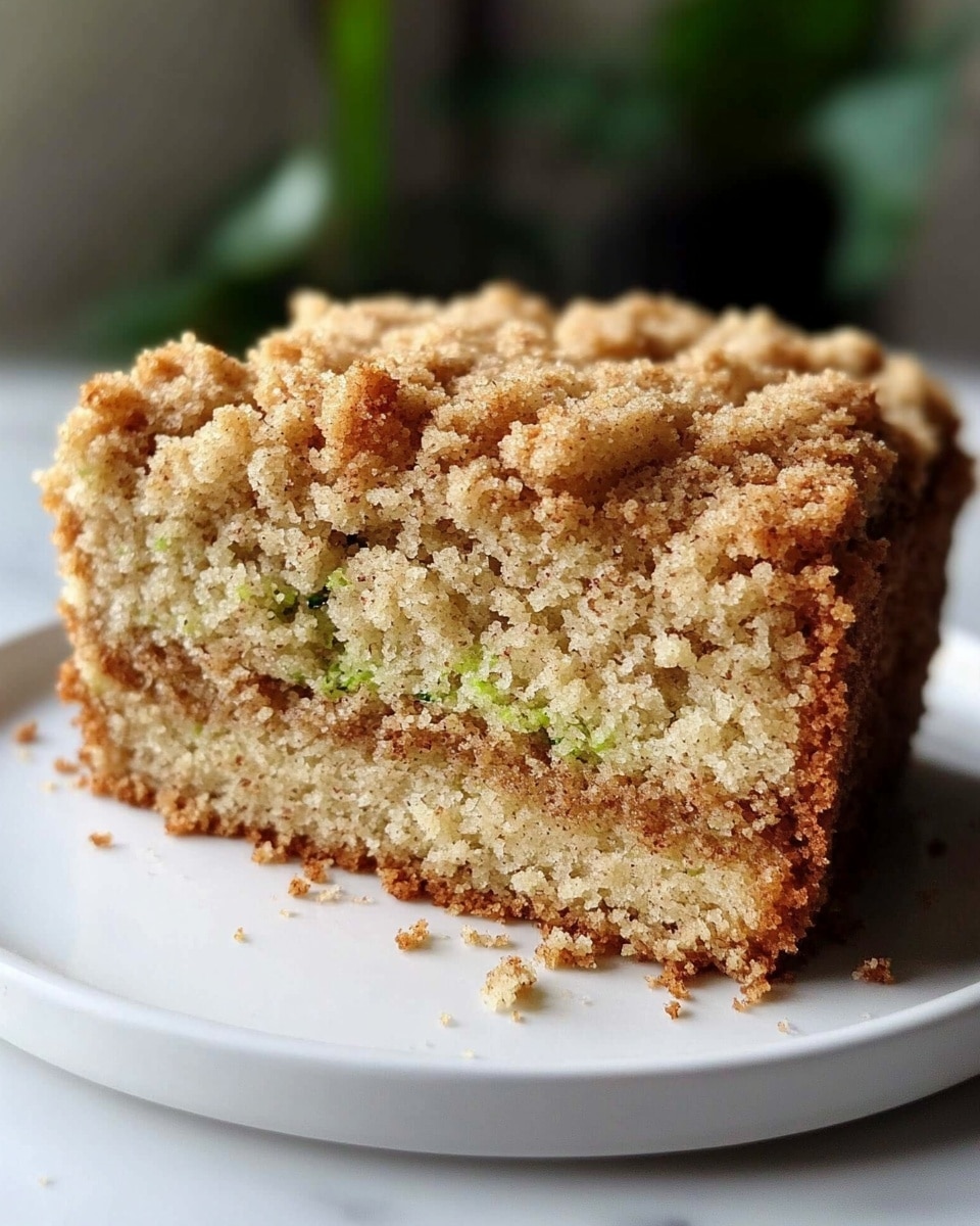 Cinnamon Streusel Topped Zucchini Bread Bakery Style Recipe