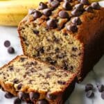 Super Moist Chocolate Chip Banana Bread Recipe