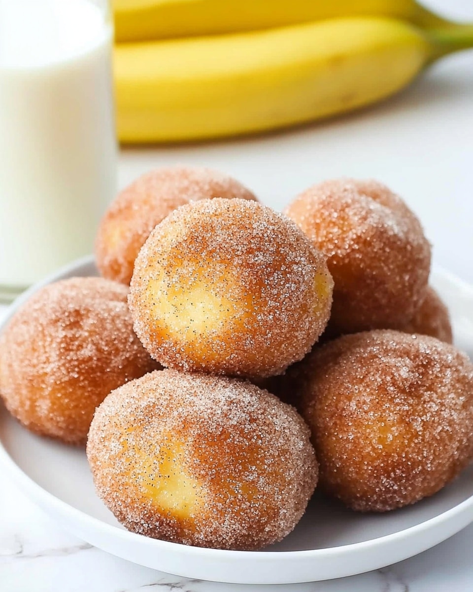 Banana Donut Holes Recipe