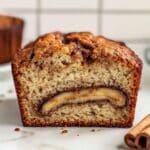 Cinnamon Swirled Banana Bread Recipe
