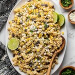Creamy Pasta Salad with Bacon, Peas, and Parmesan Recipe