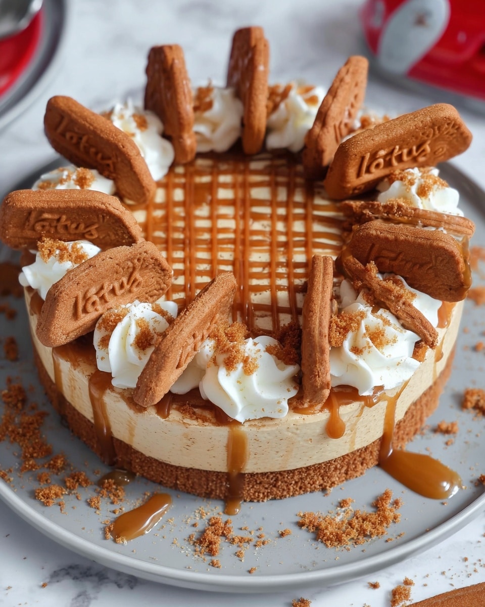 No-Bake Biscoff Cheesecake Recipe